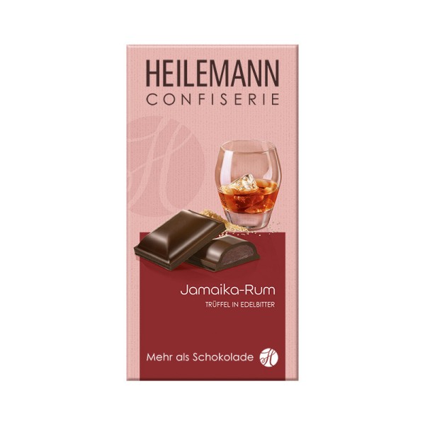Heilemann Jamaika-Rum-Trüffel in Edelbitter-Schokolade, 100 g