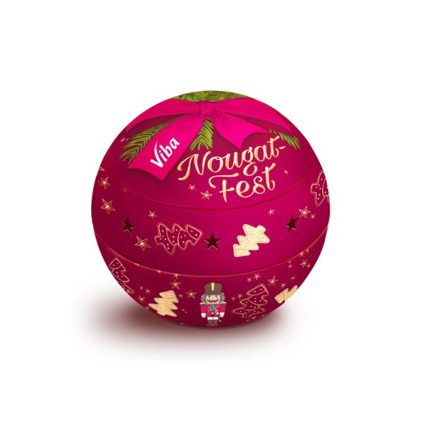 Viba Teelichtkugel "Nougat Fest", 80 g