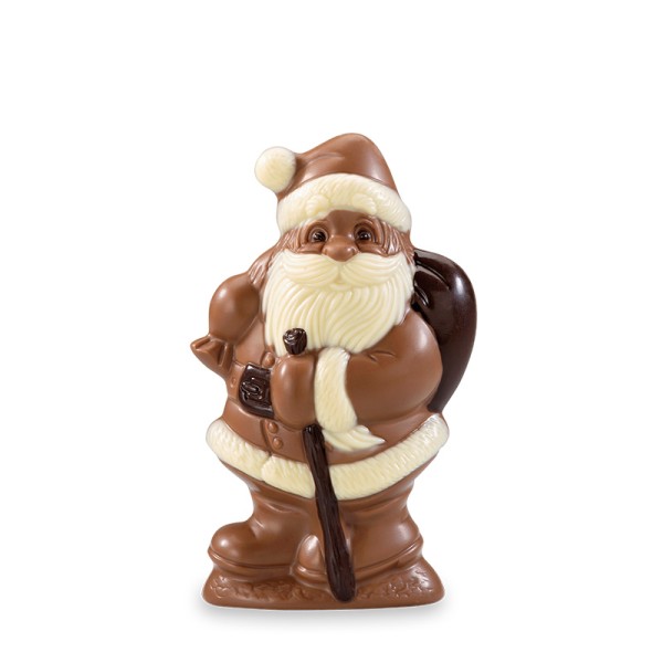 Heilemann Weihnachtsmann mit Rucksack Edelvollmilch, 125 g