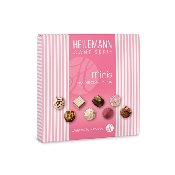 Heilemann Mini Pralinen pink, 91 g