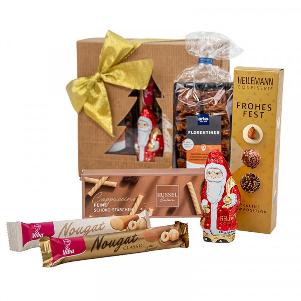 Geschenkbox "Süßer Genuss", 350 g - Inhalt ausgepackt