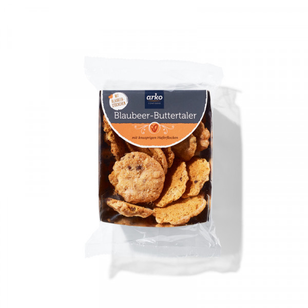 arko Blaubeer-Buttertaler, 150 g