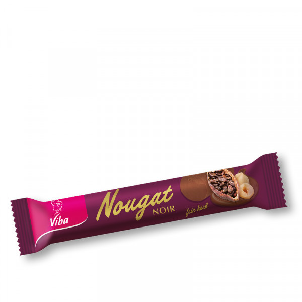 Viba Noir Nougat Stange, 40 g