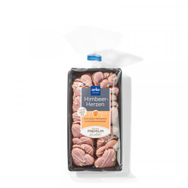 arko Himbeer-Herzen, 85 g