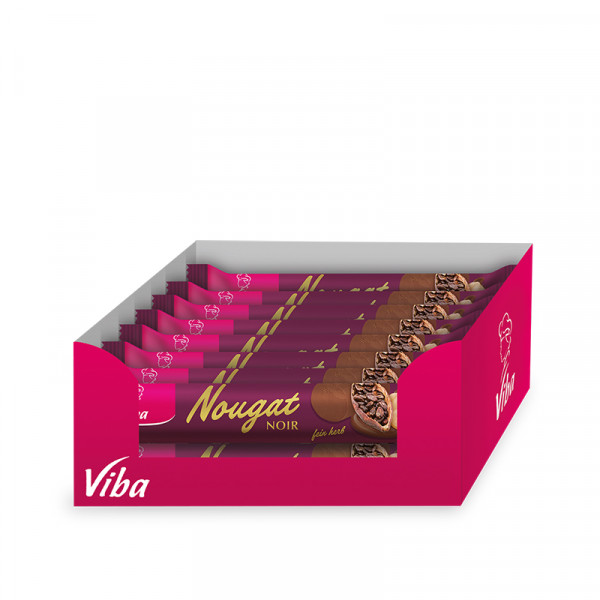 Viba Noir Nougat Stange, 16 x 40 g