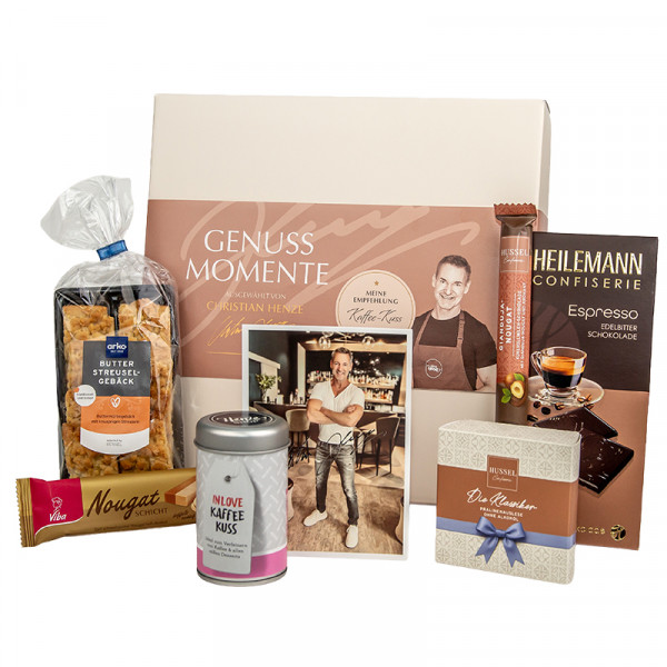 Henze’s Geschenkbox „Meine Genussmomente“, 396 g