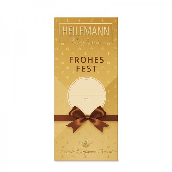 Heilemann Weihnachtspost Edelvollmilch-Schokolade, 80 g