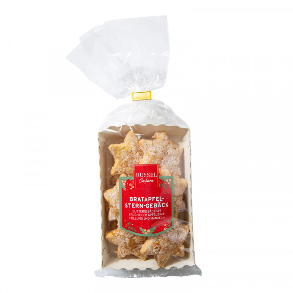 HUSSEL Bratapfel-Stern-Gebäck, 100 g