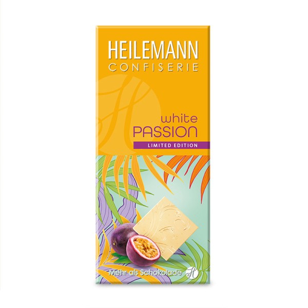 Heilemann Sommer-Schokolade white PASSION, 80 g