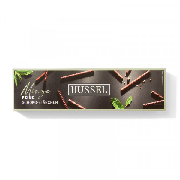 Hussel Feine Schoko-Stäbchen Minze, 75 g