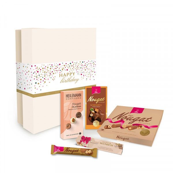 Geschenkbox "Happy Birthday", 435 g