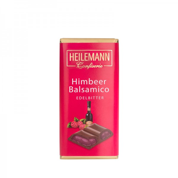 Heilemann Himbeer-Balsamico in Edelbitter-Schokolade, 45 g
