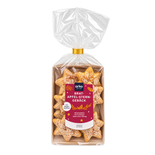 arko Bratapfel-Stern-Gebäck, 100 g