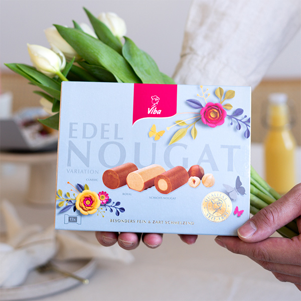Viba Flower Power Nougat Variation Geschenkverpackung