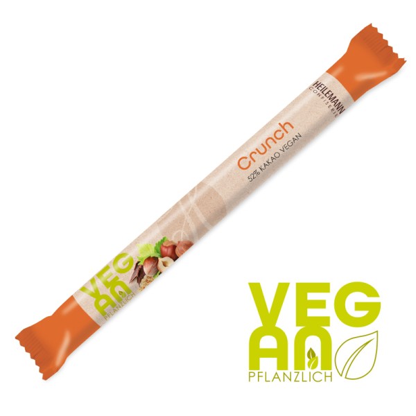 Heilemann vegane Schokolade Stick 52% Kakao "Crunch", 40 g