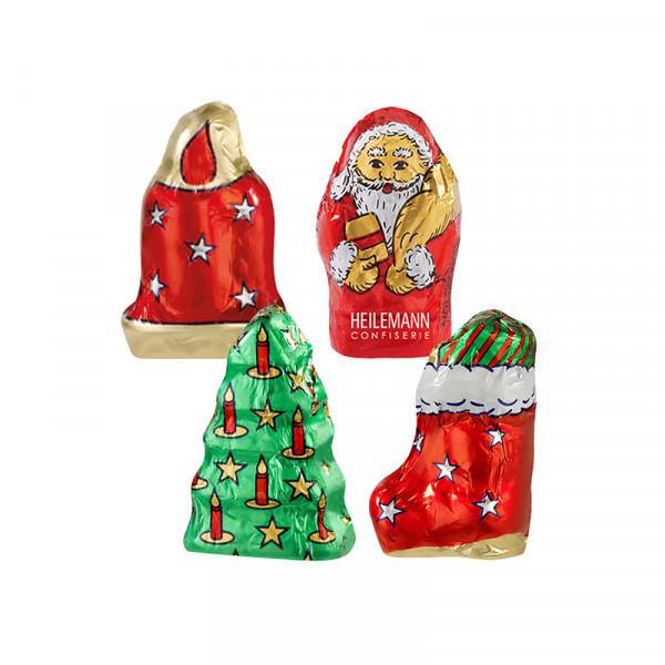 Heilemann Weihnachtsfiguren, 4-fach sortiert, 10 g