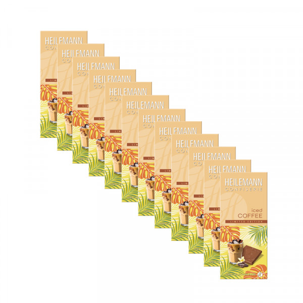 Heilemann Sommer-Schokolade iced COFFEE, 12 x 80 g