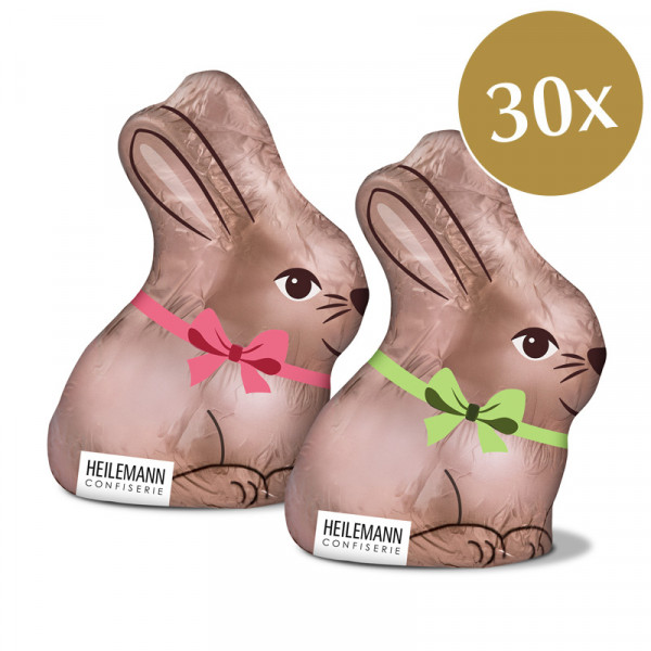 Heilemann Brauner Osterhase Edelbitter, 30 x 50 g