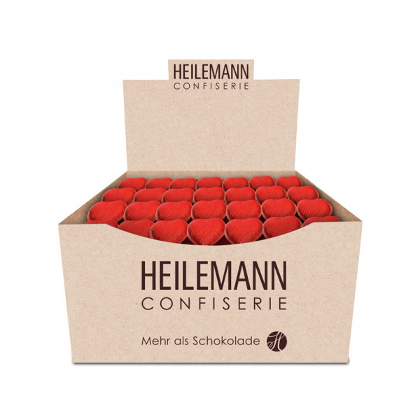 Heilemann Rotes Geschenkherz Edelvollmilch, 230 x 4,2 g