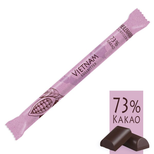 Heilemann Ursprungs-Schokolade Stick Vietnam 73 % Kakao Edelbitter, 40 g