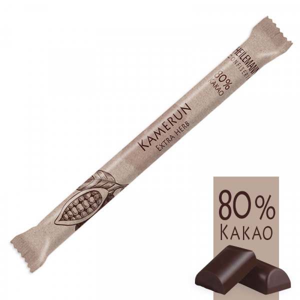 Heilemann Ursprungs-Stick Uganda 80 % Extra herb, 40 g