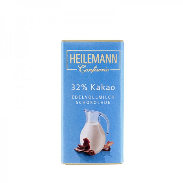 Heilemann 32% Kakao Edelvollmilch-Schokolade, 37 g